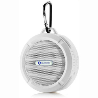 OME Mini Bluetooth 4.0 Sound Box 3D Surround IP65 Waterproof Speaker (White) - Intl