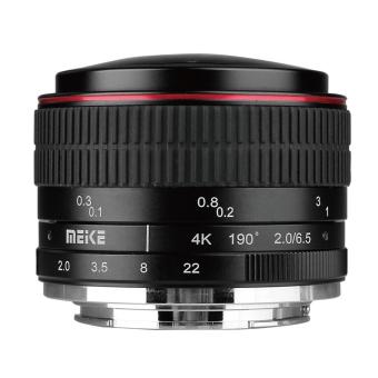 Meike 6.5mm F/2.0 Fisheye Lens Manual Focus Lens for Fujifilm Mirrorless cameras X-A1 X-A2 X-E1 X-E2 X-E2S X-M1 X-T1 X-T10 X-Pro1 X-Pro2 - intl