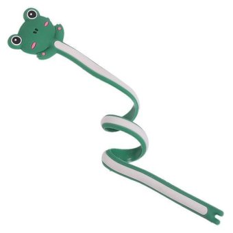 LALANG Earphone Wire USB Cable Cord Winder Organizer Holder Frog Green - Intl