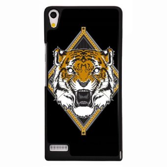 Y&M Kenzo Tiger Original Pattern Cover Case For Huawei Ascend P6 Phone Case (Multicolor)