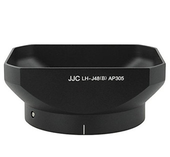 JJC LH-J48 Black Professional Replacement Lens Hood LH-48 For Olympus Zuiko ED 12mm 2.0 BLACK - intl