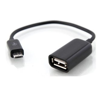 Titanium USB OTG Cable Multifunction Mobile Phone - S-K07 - Hitam