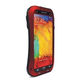 joyliveCY Waterproof Aluminum Waist Case for Samsung Galaxy Note 3 (Red) - intl