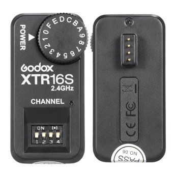 Godox XTR - 16S 2. 4G Wireless x-sistem Remote kontrol Flash Receiver untuk VING V860 V850 Godox