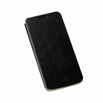 MOFI Soft Leather Flip Case Asus Zenfone 2 - Hitam