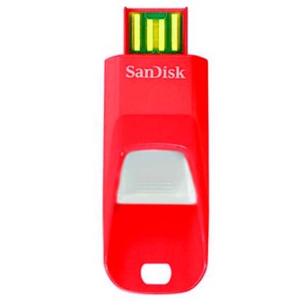 SanDisk Flashdisk Cruzer Edge CZ51 16GB - Merah