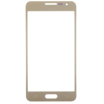 TimeZone Outer Glass Lens Touch Screen Protective Cover with Repair Tools for Samsung A3 (Gold)