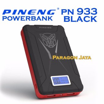 Pineng Powerbank PN 933 / Powerbank Transformer 10000 MAh Xiaomi Asus Samsung - Hitam