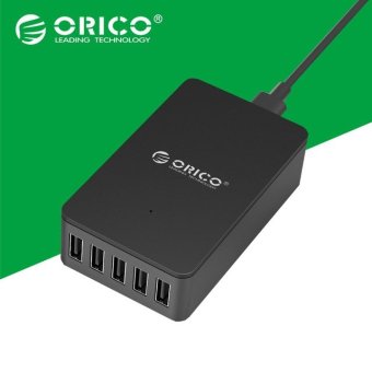 Orico USB Wall Travel Charger Hub 5 Port - CSE-5U - Black