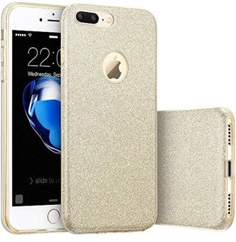 iPhone 7 Plus Case Mate [ Glitter Series ] Protective Case for Apple iPhone 7(5.5) Soft-Interior Scratch Protection with Vibrant Trendy Color (Gold5.5) - intl