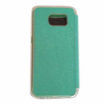 Ume For Galaxy S6 Flip Cover / Case Cover / Book Cover - Green Tosca
