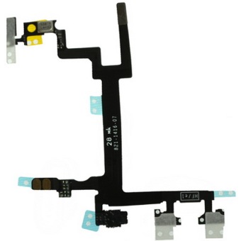 High Quality Switch Flex Cable (Power Button Volume and Silent Switch Keypad) for iPhone 5