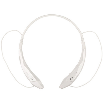 SimpleHome Bluetooth Headphone neckband Hands-free HBS-902 earphone sport wireless headset hbs 902 for Samsung iphone Tone (White) - Intl
