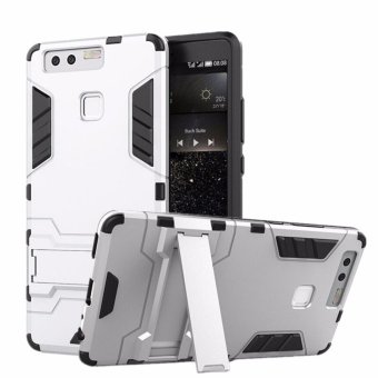 Case For Huawei P 9 5.2\" inch Case Prime lron Man Armor Series-(Silver) - intl