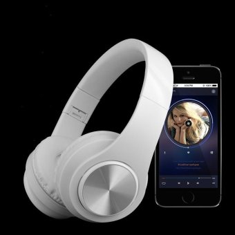 Aibot B3 Bluetooth Headphones Wireless Stereo Headset Headphone Headfone with Mic Support TF Card FM Radio for Smartphone PC - intl