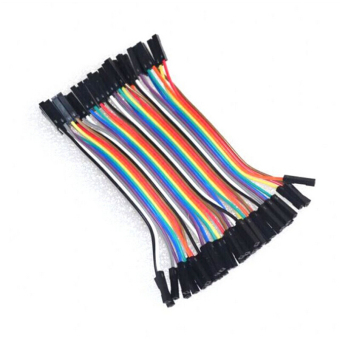Velishy Female to Female Jumper wire Cable Dupont 10cm
