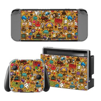 Decal Skin Sticker Dust Protector for Nintendo Switch Console ZY-Switch-0124 - intl