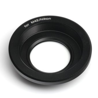 AF Confirm Mount Adapter Ring for M42 Lens To Nikon F Camera - Intl