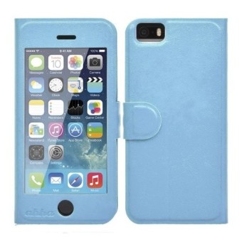Ahha Apple iPhone 5s / 5 Case, ARIAS Magic Flip - Biru