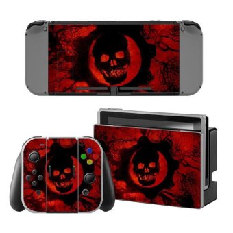 Decal Human skeleton Skin Sticker Dust Protector For Nintendo Switch Console ZY-Switch-0189 - intl