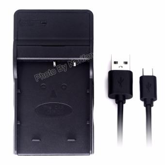 NP-110 Ultra Slim USB Charger for Casio Exilim EX-FC200S Exilim EX-Z3000 Exilim EX-ZR10 Exilim EX-ZR15 Exilim EX-ZR20 Exilim Zoom EX-Z2000 Exilim Zoom EX-Z2200 Exilim ZOOM EX-Z2300 Camera - intl