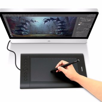 Huion H610PRO Drawing Pen Graphics Tablet with Carrying Bag and Glove