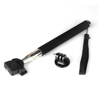 Velishy Self-Stick Telescoping Extendable Pole Handheld (Black)