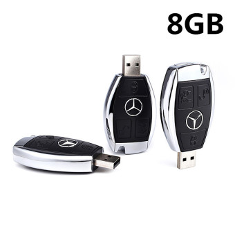 LCFU764 8GB USB Flash Drive Mercedes-Benz Pen Drive Pendrive Car Keys U Disk - intl