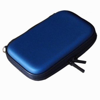 Vococal portabel 6,35 cm IDE SATA HDD Hard Disk kotak penyimpanan (biru)