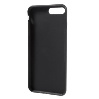 DEVIA England Style Ultra Thin Leather Coated TPU Case for iPhone 7 Plus - Black - intl