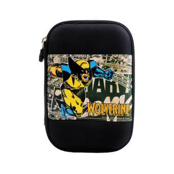 Marvel Portable Gadget / HDD Hardcase Wolverine - Hitam