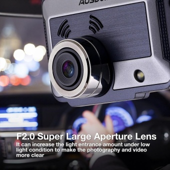 AUSDOM HD Dash Cam-Car Video Camera Dashboard Driving Recorder - intl