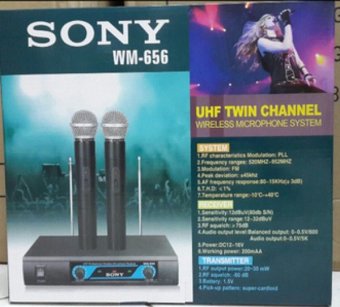 Sony Microphone Mic Wireless Wm 656