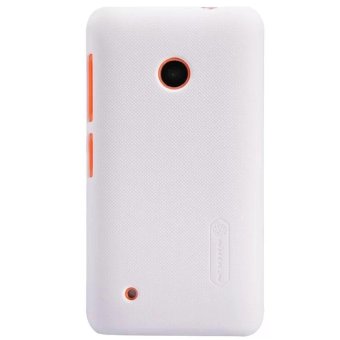 Nillkin Frosted Shield Hard Case Original For Nokia Lumia 530 - Putih + Free Screen Protector Nillkin