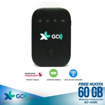 Modem Mifi LTE XL GO Movimax MV003 Kuota 60 GB (untuk 2 Bulan) - Unlock all operator