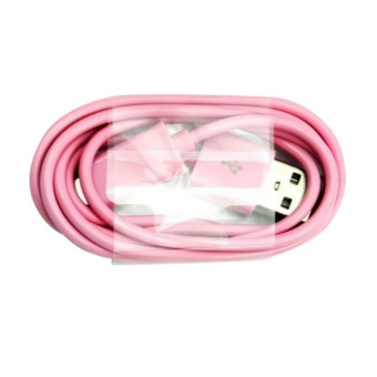 Cantiq Cable Data Charging Data Sync Cable 8pin For Apple iPhone 6 Plus / 6s Plus / 6 / 6s / 5 / 5S / 5C & iPad Pro / Air 2 / Air / mini 3 / mini 2 - Pink