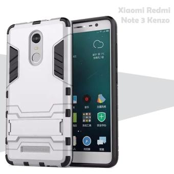 Case Iron Man for Xiaomi Redmi Note 3 Kenzo Robot Transformer Ironman Limited - Silver