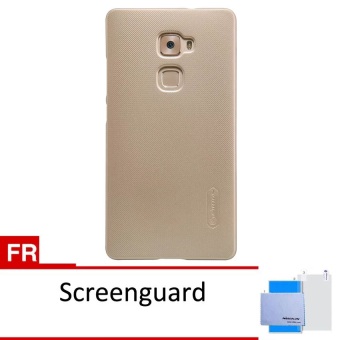 Nillkin Frosted Shield Hard Case untuk Huawei Mate S - Emas + Gratis Screen Protector Nillkin