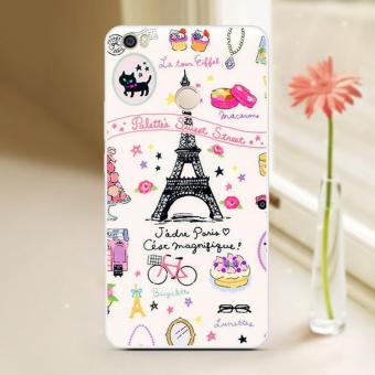 Colorful Clear Silicon Phone Case TPU Cartoon Phone Cover Soft Phone Protect for Xiaomi Max - intl