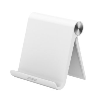 Universal White Mobile Phone Stand Flexible Desk Phone Holder For iPad iPhone Sony Nokia HTC Cellphone And Tablet Stand(White) - intl