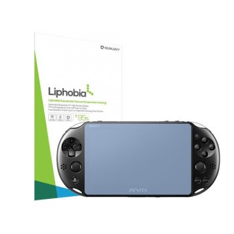Gilrajavy Liphobia Screen Guard for Sony PS Vita 2nd Generation (Clear)