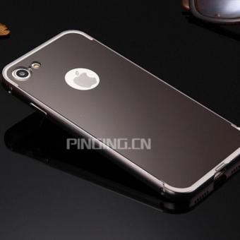 4Connect Mirror Aluminium Bumper HardCase for Iphone7-Black
