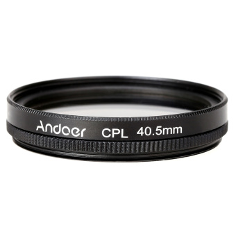 Andoer 40.5mm Digital Slim CPL Circular Polarizer Polarizing Glass Filter for Canon Nikon Sony DSLR Camera Lens