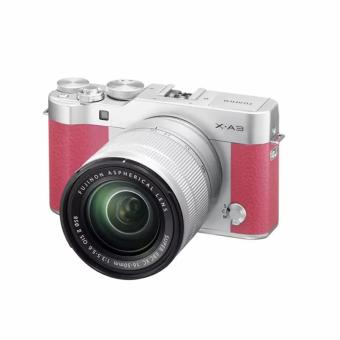 Fujifilm X-A3 Kit Lens 16-50mm Kamera Mirrorless - Pink