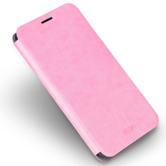 MOFI PU Leather Soft TPU Cover for Samsung Galaxy S7 (Pink)