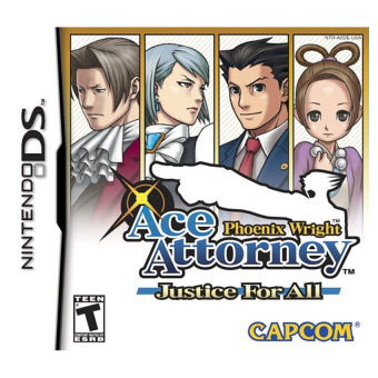 Phoenix Wright: Justice For All - Nintendo DS (Intl)