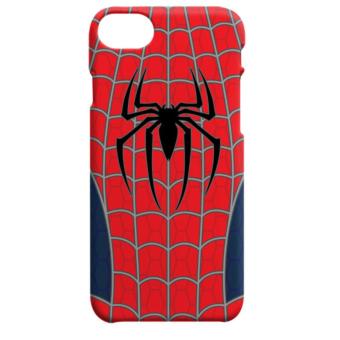 Indocustomcase Spider-Man Body Red Case Cover For iPhone 7