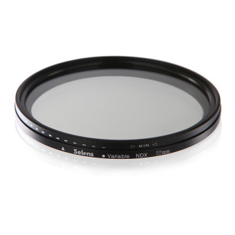 Selens 72mm Neutral Density Variable NDX Lens Filter Protector for Nikon Canon - Intl