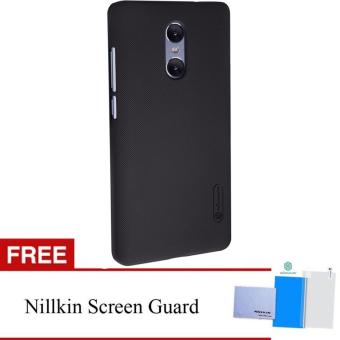 Nillkin For Xiaomi Redmi Pro Super Frosted Shield Hard Case Original - Hitam + Gratis Anti Gores Clear