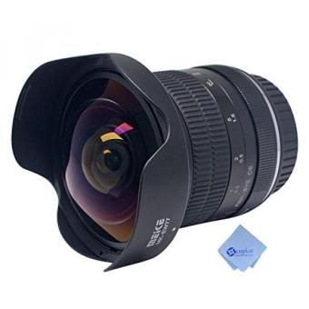 Meike 8mm f/3.5 Ultra HD Wide Angle Fisheye Lens for Canon DSLR Camera,Fixed-Non-Zoom Lens+Mcoplus cloth - intl